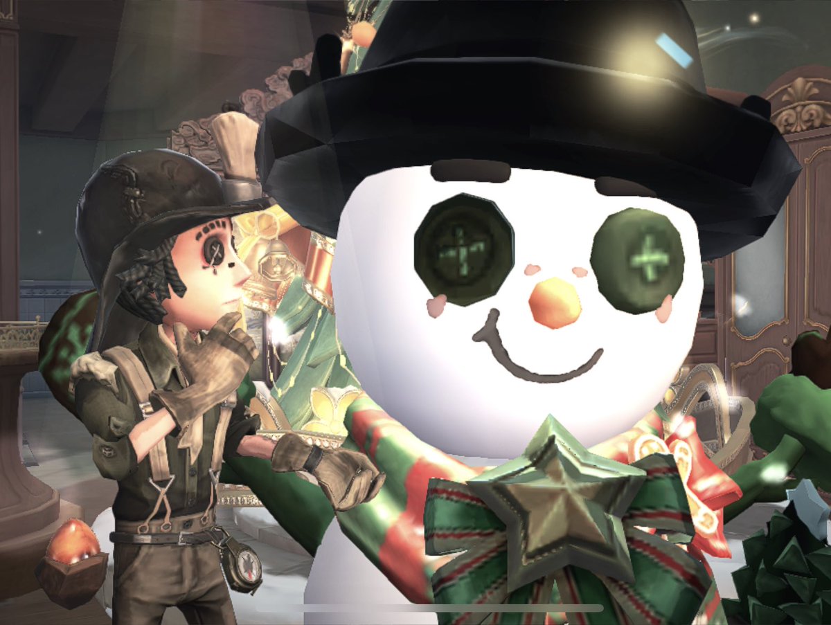 🧲雪だるま作ってみた。お揃いだね⛄️