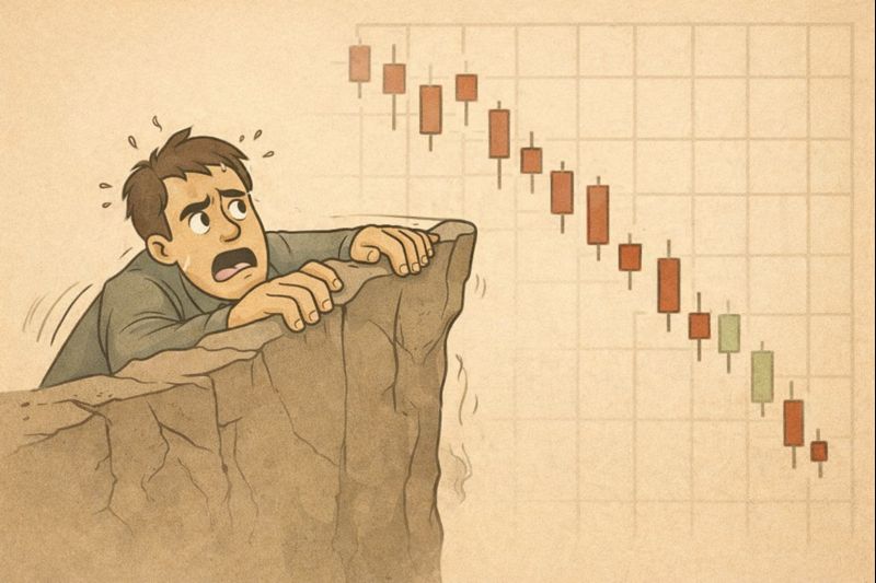 Ostatnie miesiące na rynku to dobry materiał obserwacyjny👀 Nie dlatego, że wydarzyło się coś bezprecedensowego, ale dlatego, jak łatwo zmienia się sposób interpretacji tego, co widzimy na wykresie.

Rynek może być obiektywnie słaby. Może wchodzić w fazę bessy, tracić momentum,