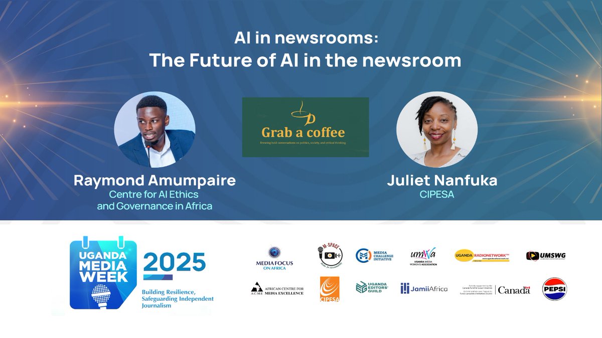 MFAUganda's tweet image. We now turn to a critical conversation shaping the future of journalism: AI in Newsrooms.

From news gathering and verification to content production and audience engagement, artificial intelligence is rapidly redefining how newsrooms operate.