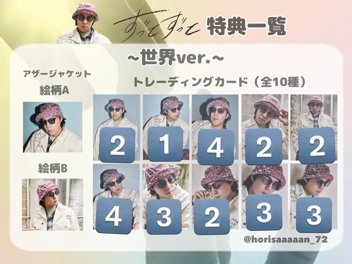 FANTASTICS トレカ 交換 ずっとずっと 譲る⇒世界 佐藤大樹 澤本夏輝