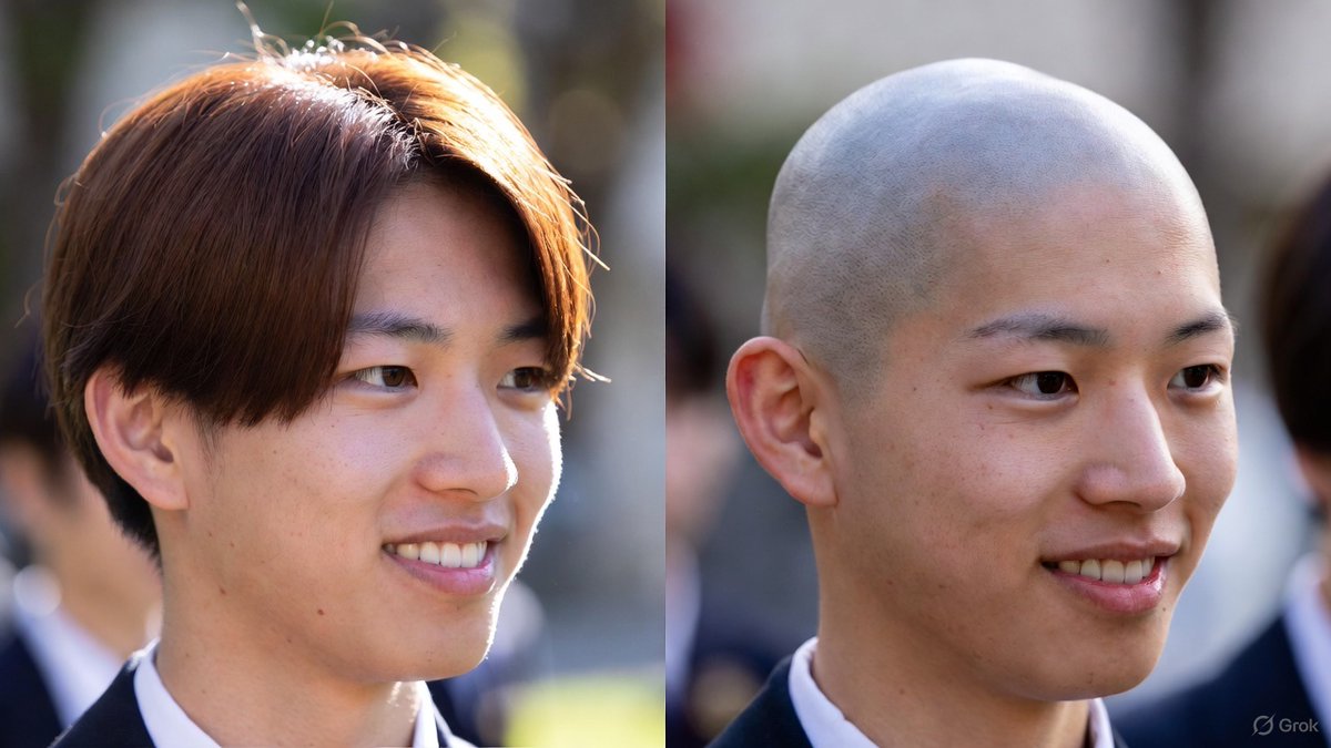 剃髪断髪そりっど 剃髪