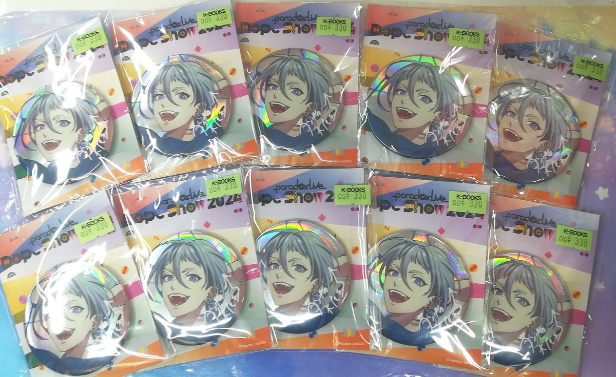 商品紹介】 『ParadoxLive』 棗リュウさん 各種グッズのご紹介です