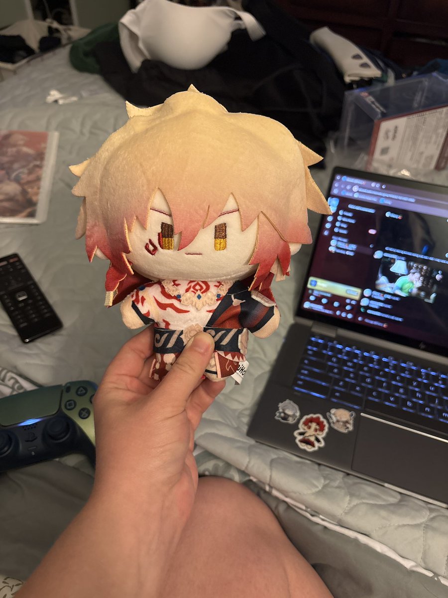 sobbing LOOK AT HIM