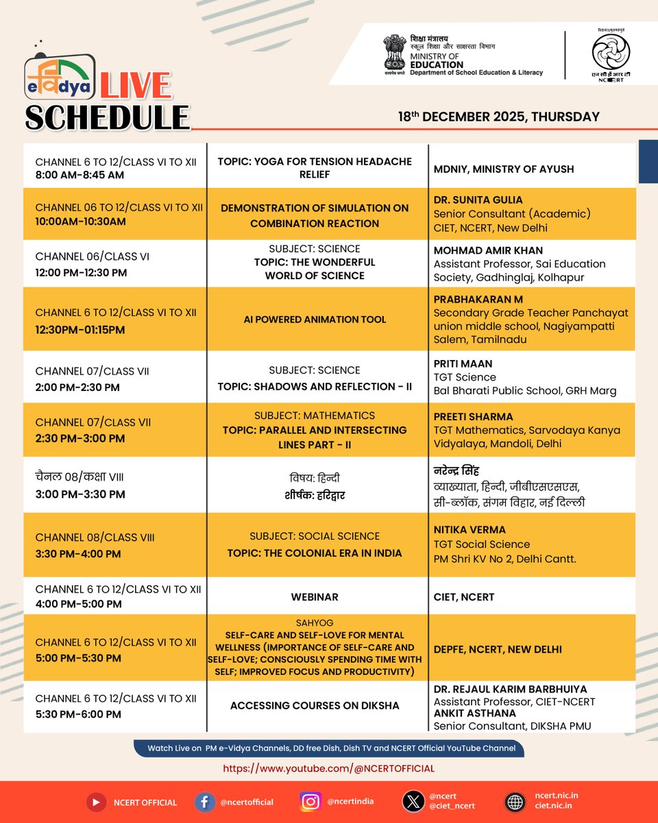 𝐉𝐨𝐢𝐧 𝐔𝐬 𝐟𝐨𝐫 𝐚𝐧 𝐄𝐱𝐜𝐢𝐭𝐢𝐧𝐠 𝐃𝐚𝐲 𝐨𝐟 𝐋𝐞𝐚𝐫𝐧𝐢𝐧𝐠!

Get ready for a full day of engaging and interactive sessions across various subjects!

LIVE on 18 December 2025

Expert-led interactions for classes 1st–12th—completely FREE to help you enhance your