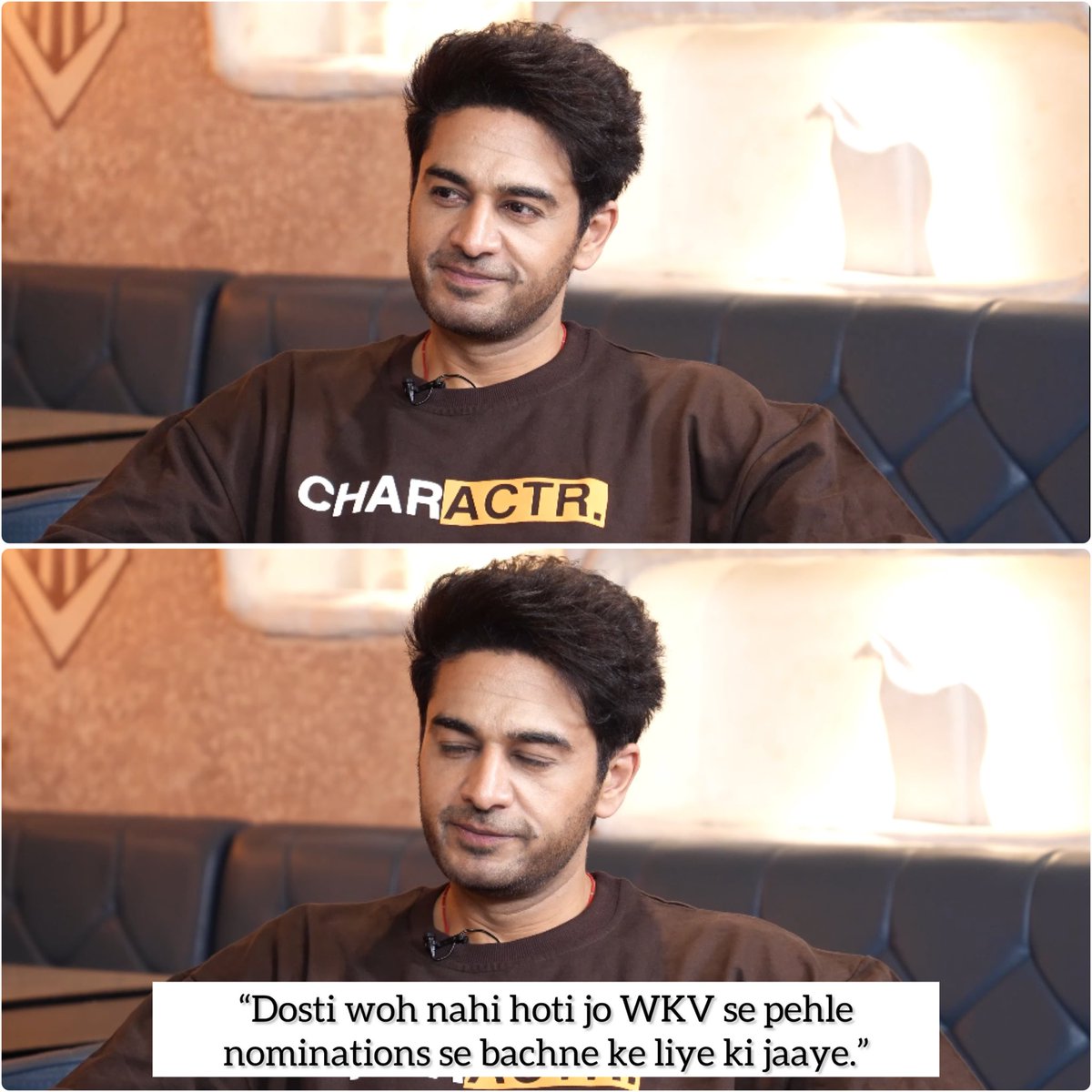 tellykhazana's tweet image. “Dosti woh nahi hoti jo #WKV se pehle nominations se bachne ke liye ki jaaye.”

#GauravKhanna shares his true definition of friendship and how his bond with #MridulTiwari grew organically, without strategy or convenience ❤️

Pure, honest, and real — that’s what friendship looks