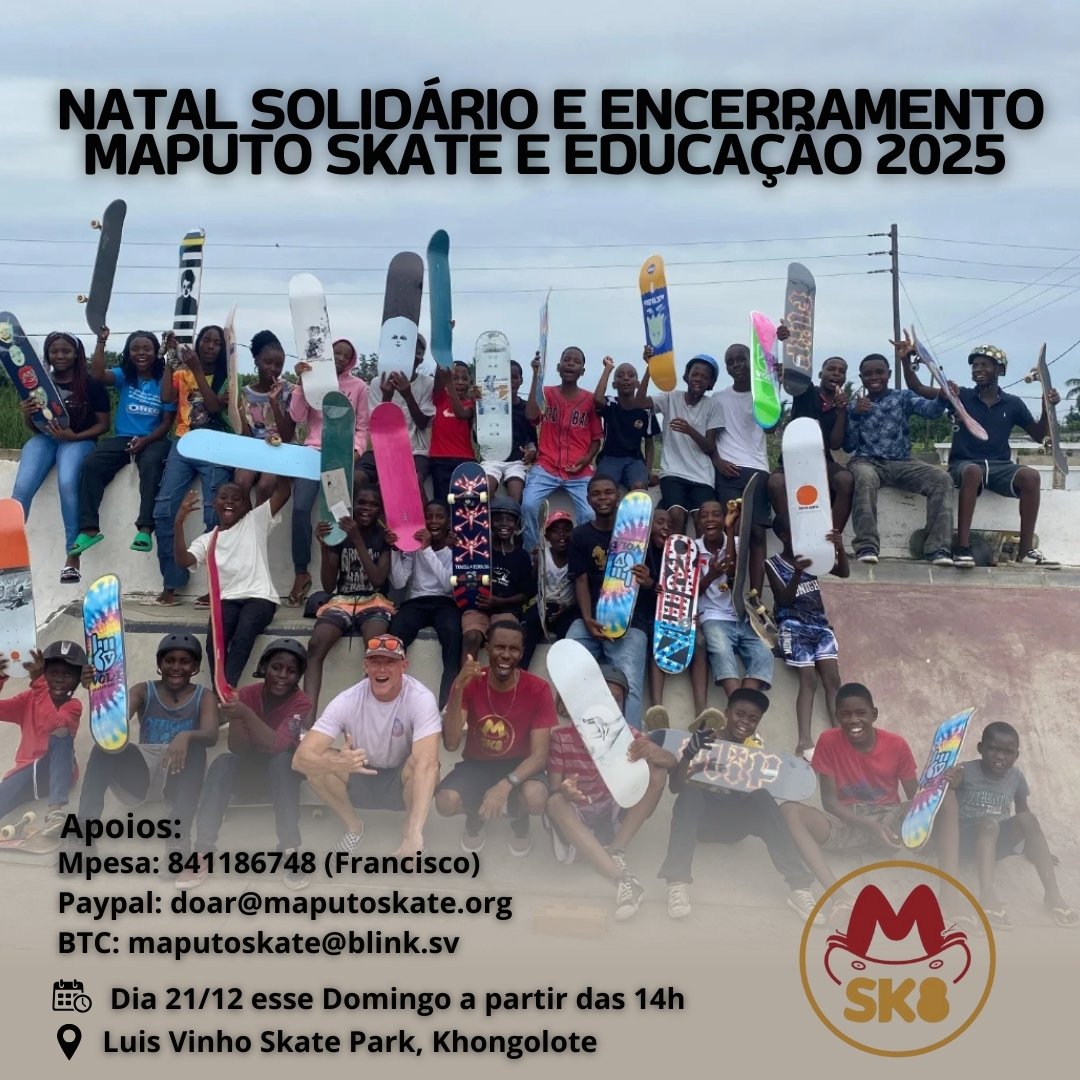Maputo Skate e Educação tweet media
