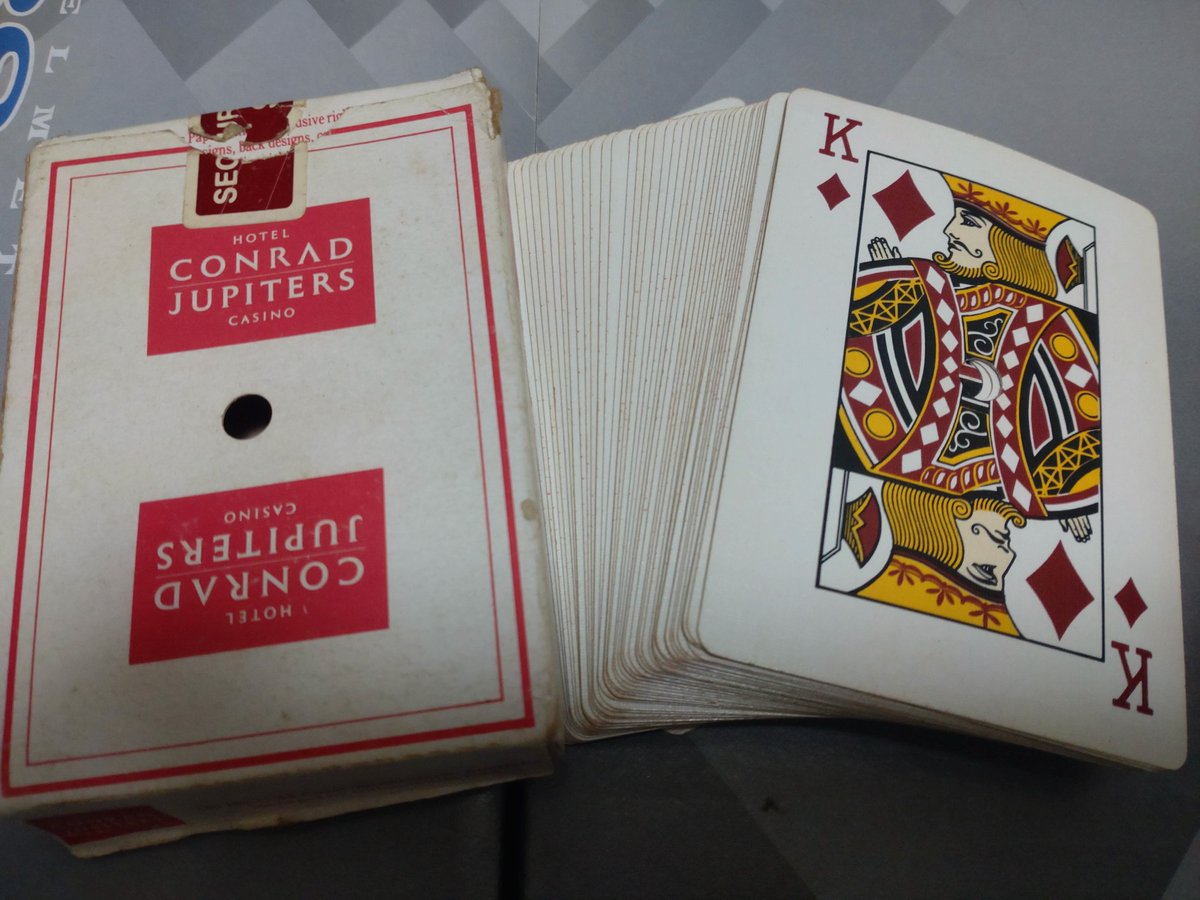 先日某所で 久しぶりにトランプを触ったら あまりにも鈍っていて