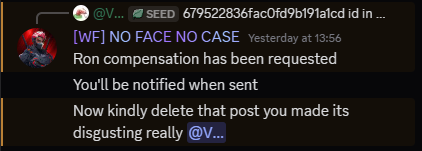 Final summary.
<a href="/FishingFrenzyCo/">Fishing Frenzy</a>  devs delete issue messages. Support asked me to remove tweets telling the truth — proofs on screenshots.
They fear exposure.
Payouts are fake, money is drained via the wheel, and items earned for years are burned with no compensation.