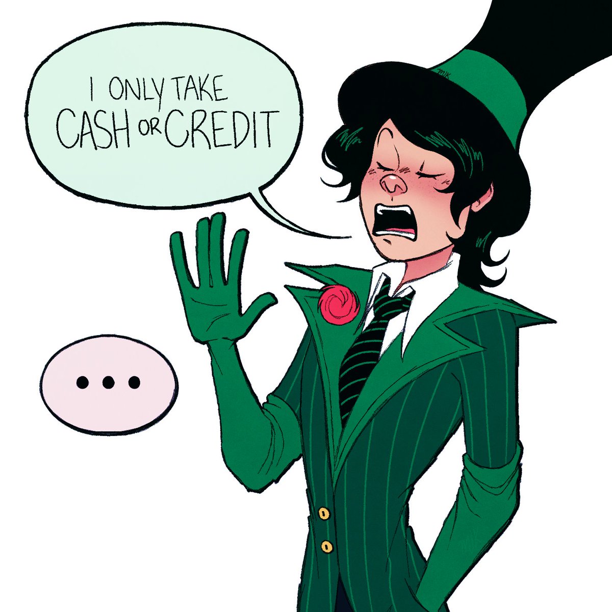 Cash or credit #onceler #art
