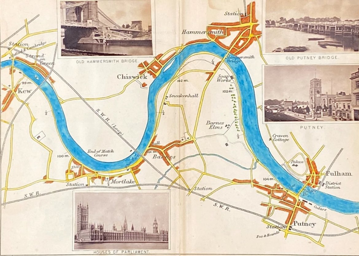From Putney Bridge to Kew. 
1885