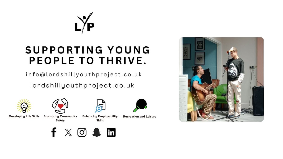 Supporting young people to thrive means creating safe spaces where confidence grows, creativity is encouraged, and young people feel heard and supported. At Lordshill Youth Project, this is what we do every day.

#LordshillYouthProject #TheLYP #Lordshill #Southampton #YouthWork