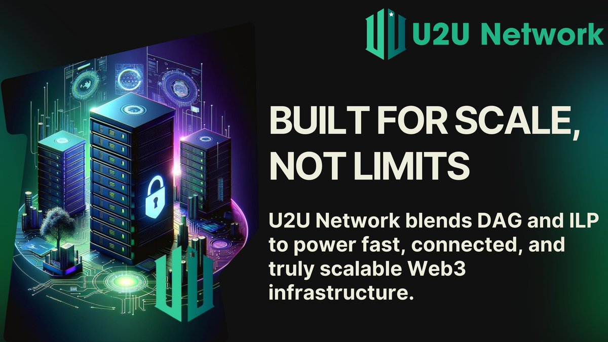 Lizzybae50's tweet image. Let’s talk about U2U Network. 🧵👇

1/ 
Many blockchains promise scale, yet slow down the moment real users arrive. @u2u_xyz starts by asking a simple question like: what if the infrastructure itself was redesigned to grow with demand, not break under it?

#U2U #Web3 #Blockchain