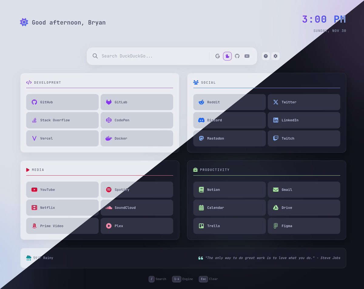 Duas páginas de navegação atraentes recentemente:
🚀Tech-Nav - Um site de navegação com estilo tecnológico
https://t.