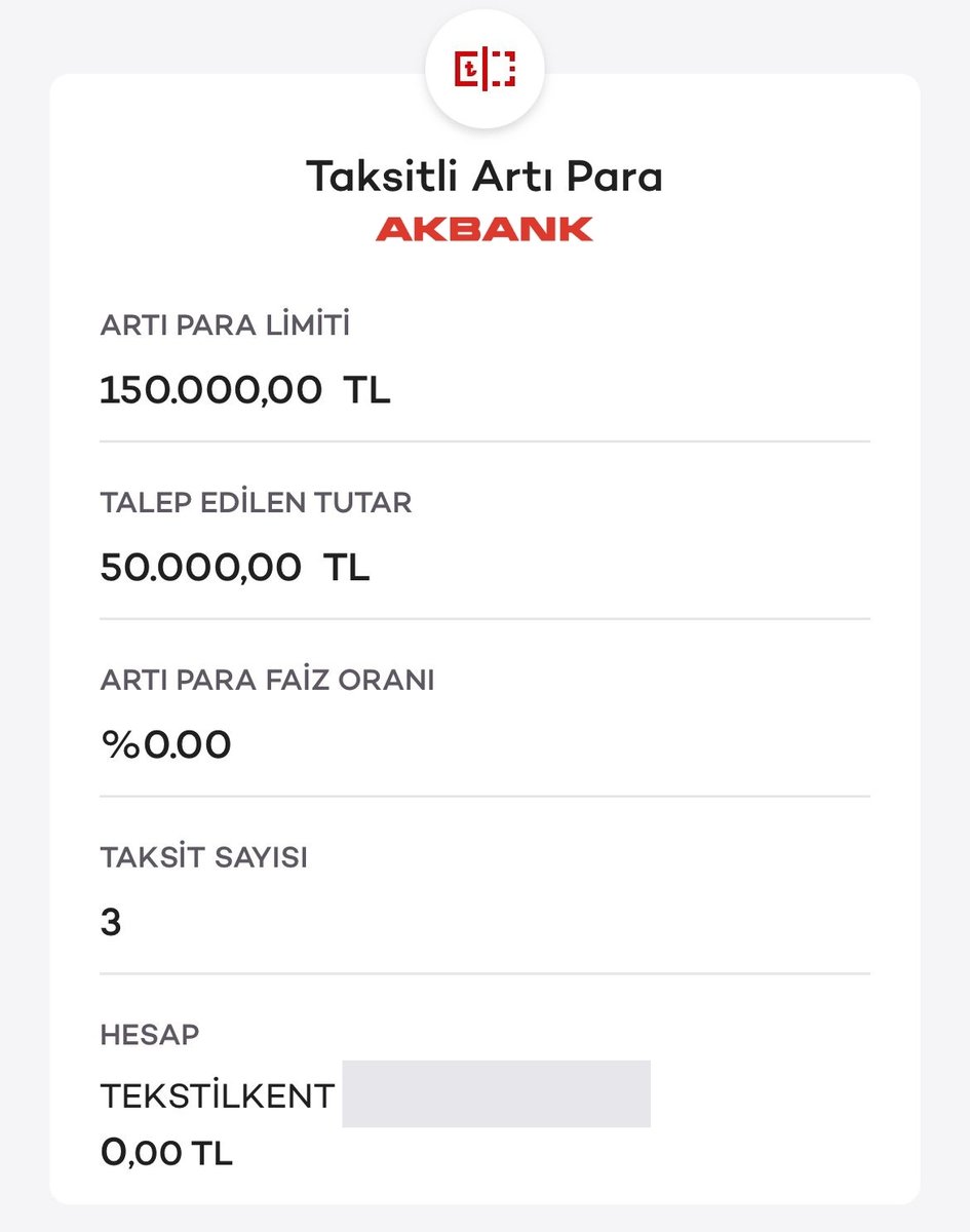 Akbank resmen yılbaşı hediyesi veriyor. 

Bugün 50.000 TL sıfır faizli, Taksitli Artı Para hesap kampanyası başlatmış ben de hemen kullandım.

İşin güzel tarafı; mevcut müşteriler de yararlanabiliyor, ayrıca ne sigorta var ne dosya masrafı.

İhtiyacı olanlar için gayet iyi bir