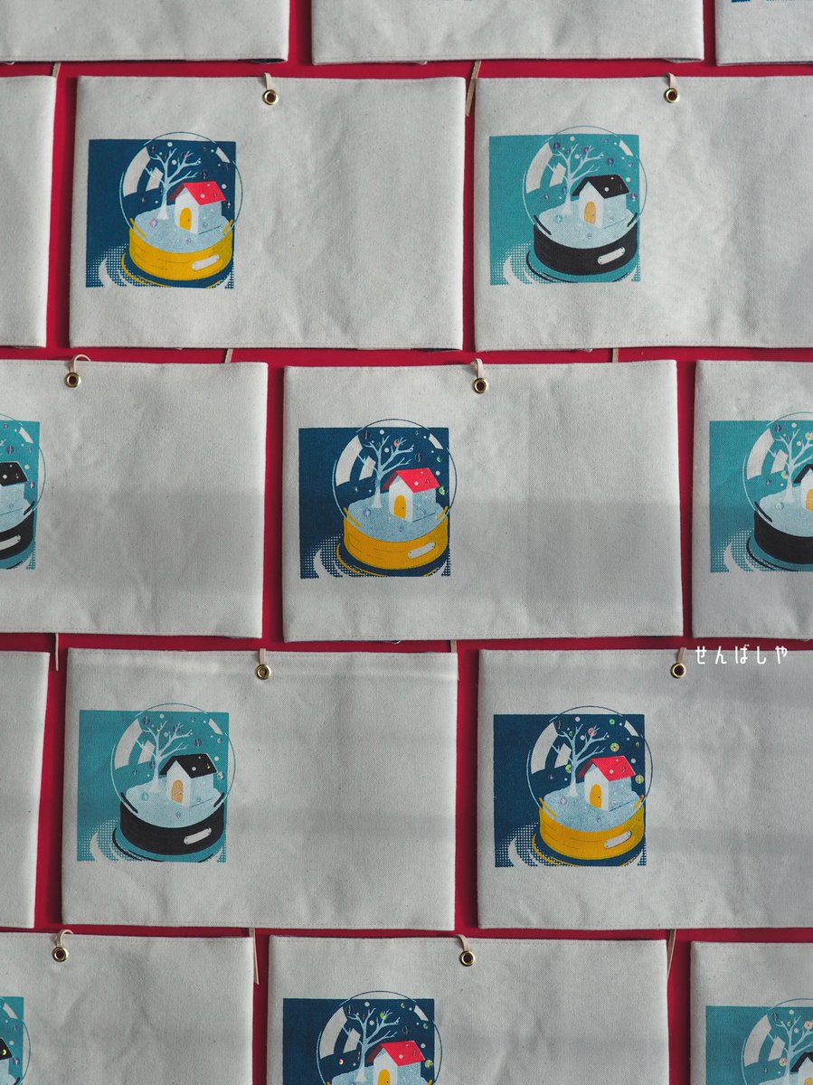 月詠み　スノードームとブックカバー 再販のお知らせ】 改めまして12月20日(土)21:00〜 minneにて ブック