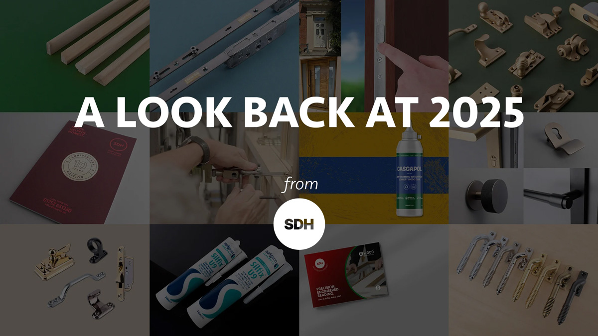sdhardwareuk's tweet photo. As 2025 ends, we’re reflecting on a big year at SDH! From new product launches to Part Q testing, our team has been supporting the UK joinery industry. Thanks to our customers. Here’s to 2026! 🎉
Watch highlights: https://t.co/LGu5avXIDB

#SDH #JoineryIndustry #PartQ #Hardware https://t.co/tC1ClUrQ0m