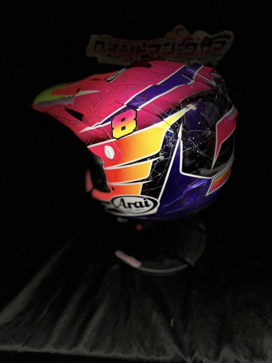 YSP浜北大橋Racingの大久保くんのヘルメットペイントしました‼️‼️
2025中部、近畿の65ダブルチャンピン！
IAに上がった時には家のペイントしたヘルメットならいいな‼️笑
#paintmagicyama
#ペイントマジックヤマ
#ヘルメットペイント
#Araiヘルメット
#YSP浜北大橋Racing