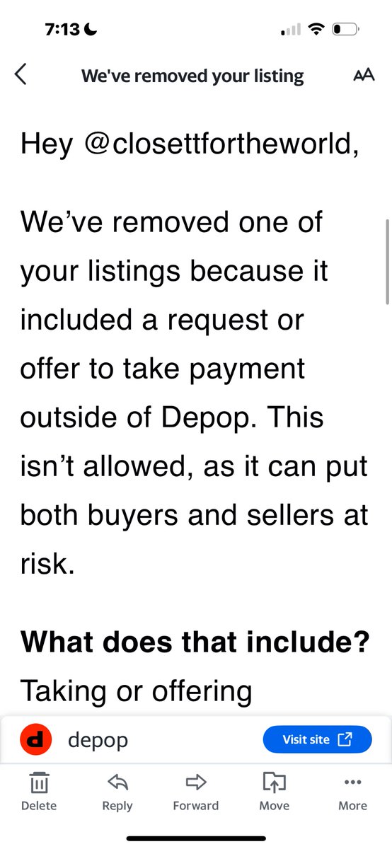 loveartcreation's tweet photo. @askdepop @depop 
Suspending active sellers with no clear explanation stunts seller growth and creates buyer disputes.
Top Canadian seller here — no policy clarity, only automated emails.
This isn’t how you scale a marketplace. https://t.co/iMRWWJ2CWP