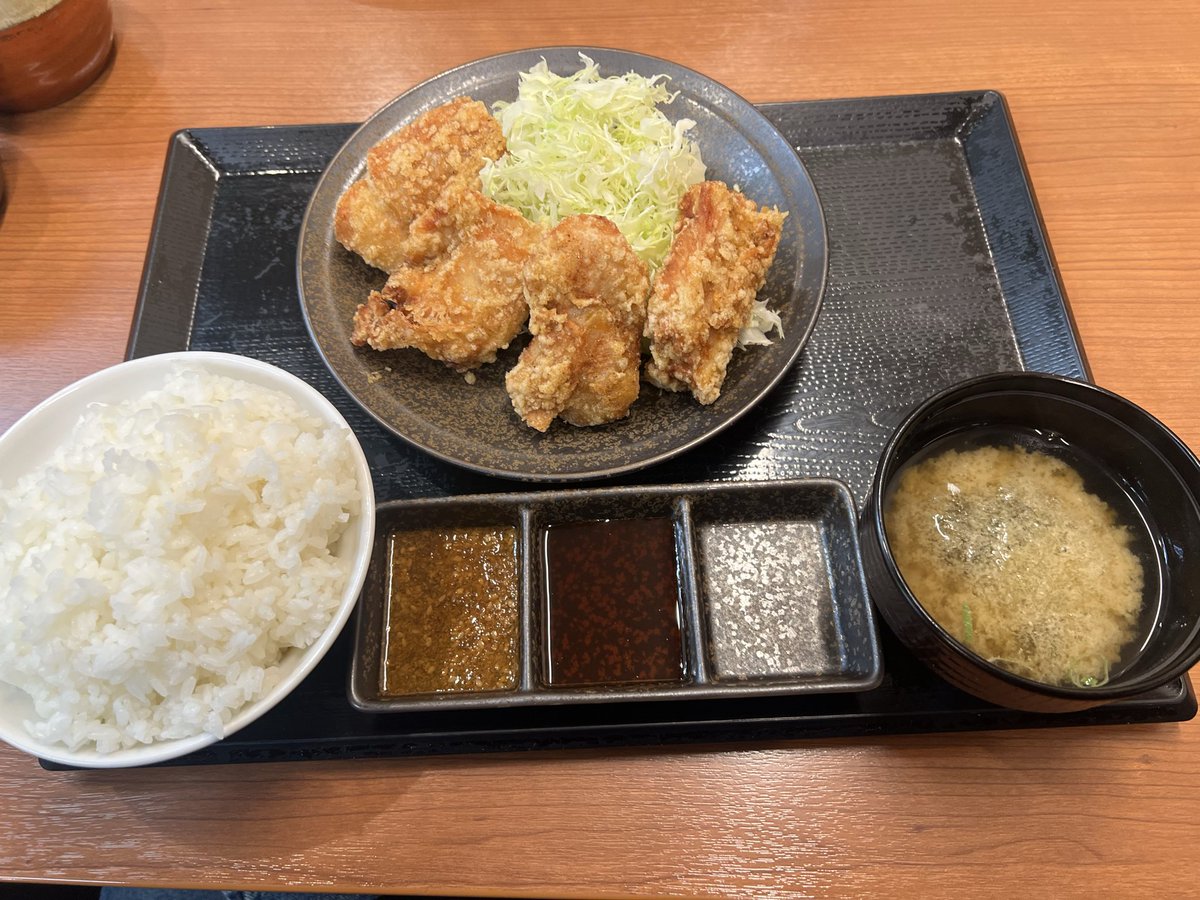 今日はからあげ(*^Ｏ^*)ﾊﾟｸﾊﾟｸしたよ