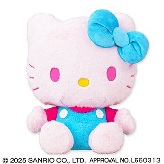サンリオ」から「#ハローキティ」のぬいぐるみが登場！ ピンクと水色を