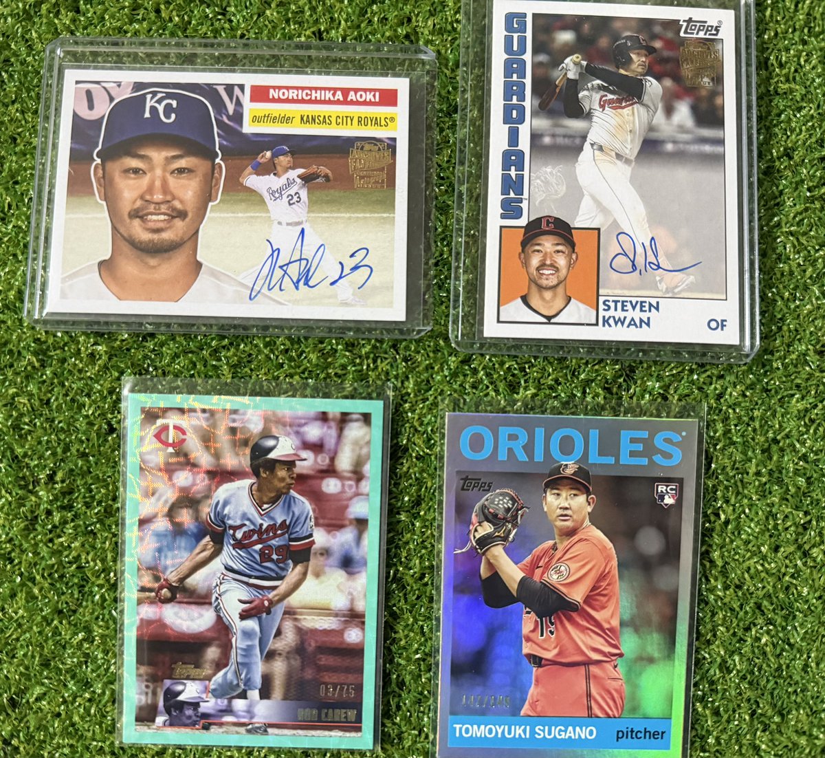 2025 topps Archives Baseball HOBBY 本日もう一箱開けました。 サイン