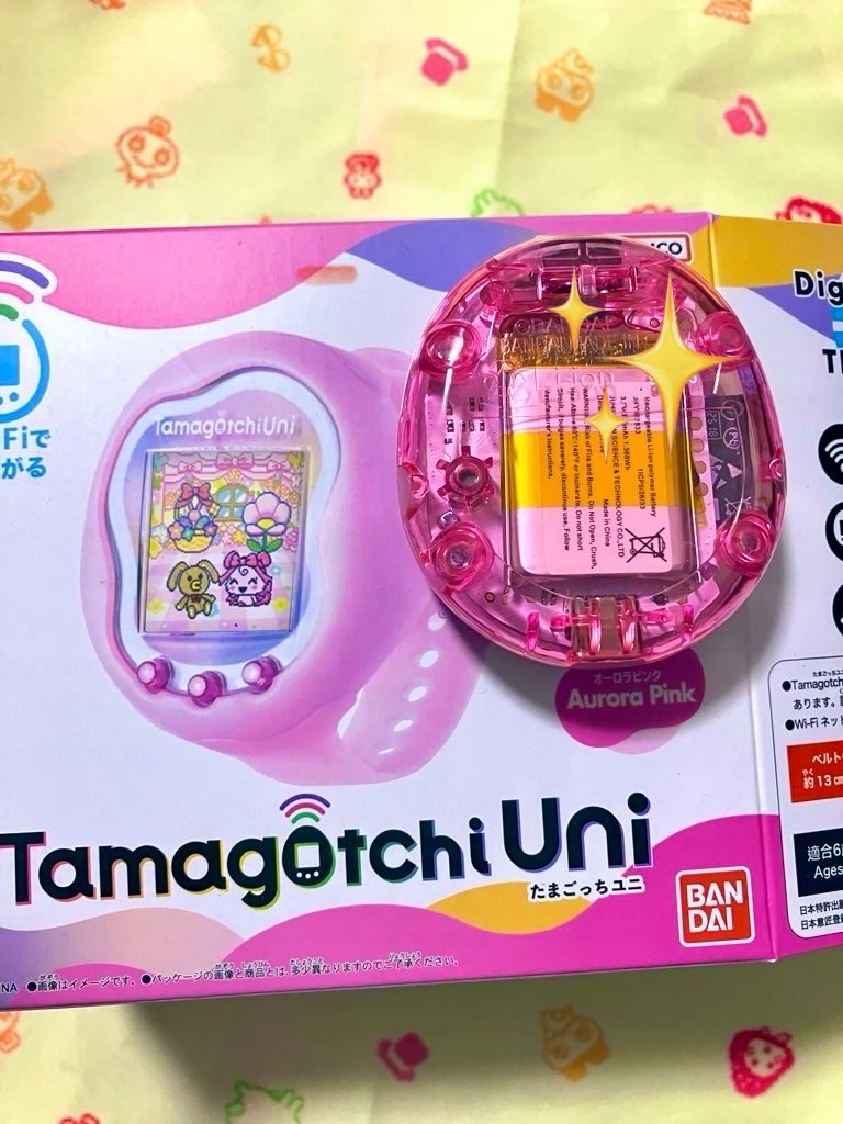 新品・未開封】たまごっちユニ オーロラピンク 新品】たまごっちUni