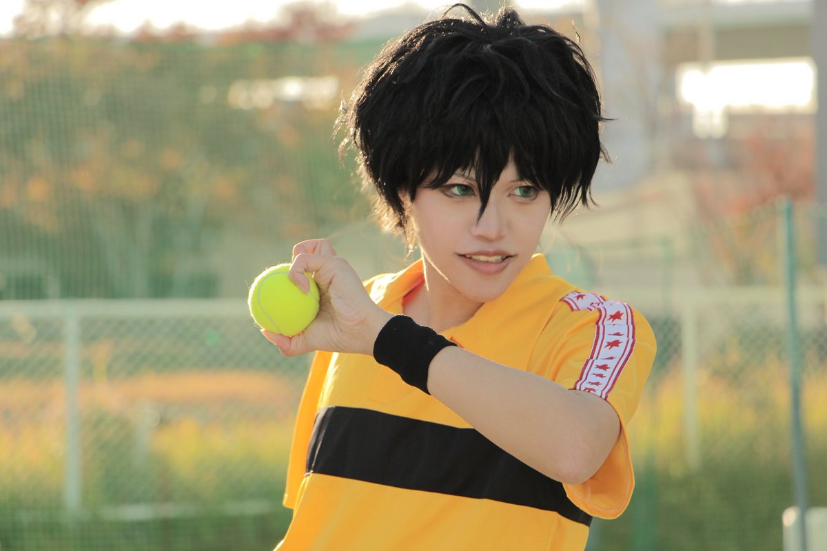 𝕔𝕠𝕤 🎾
今更ながら素敵な併せに参加させて頂いておりました😊✋途中禿げたりしましたが楽しかったけり〜🙆‍♀️！！
自撮りがなーーい！！笑でもカメラの方が綺麗！！
 #1130チョコまみれ立海併せ
📸⇒ <a href="/POSO3/">月影</a> 様