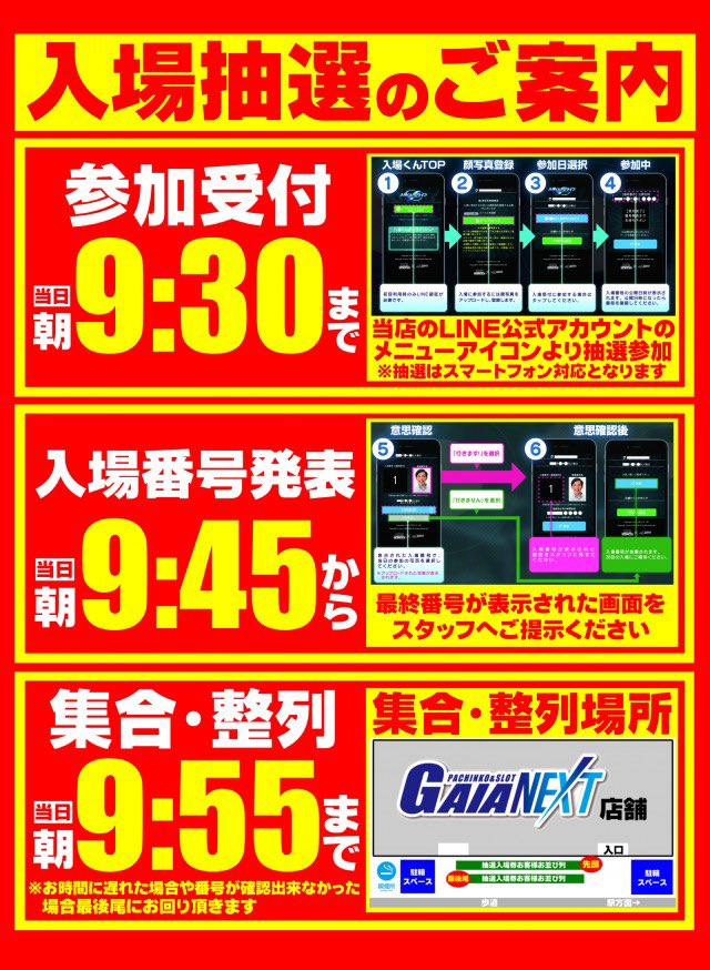 12/19⛳️ ガイアネクスト南行徳 特定日 🎰III×IIIレボリューション