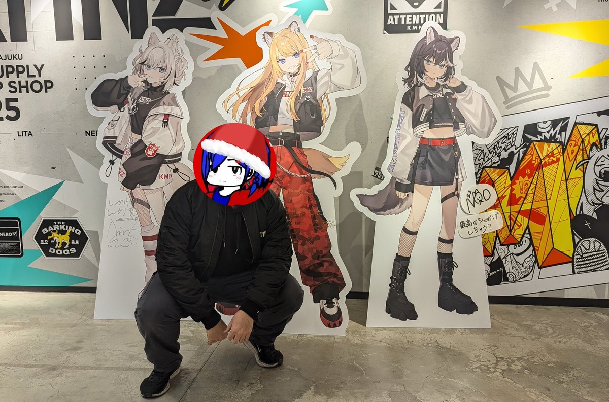 最高のショッピングをしに来ました。#KMNZPOPUP