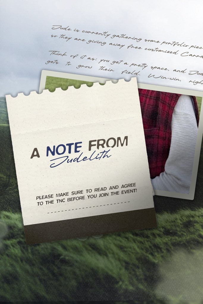 PaperFieId's tweet image. ️
️️ 
ANY INTERACTION WILL BE APPRECIATED!

(  🍀  ) IN NEED OF TESTIMONIALS:
FREE CUSTOMIZED CARRD

DURATION:
DEC 18, 2025 —— DEC 30, 2025
 ️️
️️