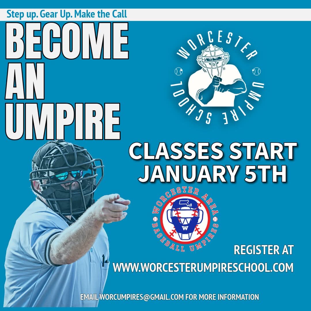 Classes start in just over 2 weeks. E-mail worcumpires@gmail.com or call/text 774-312-7503 <a href="/tgsports/">Worcester T&G Sports</a>