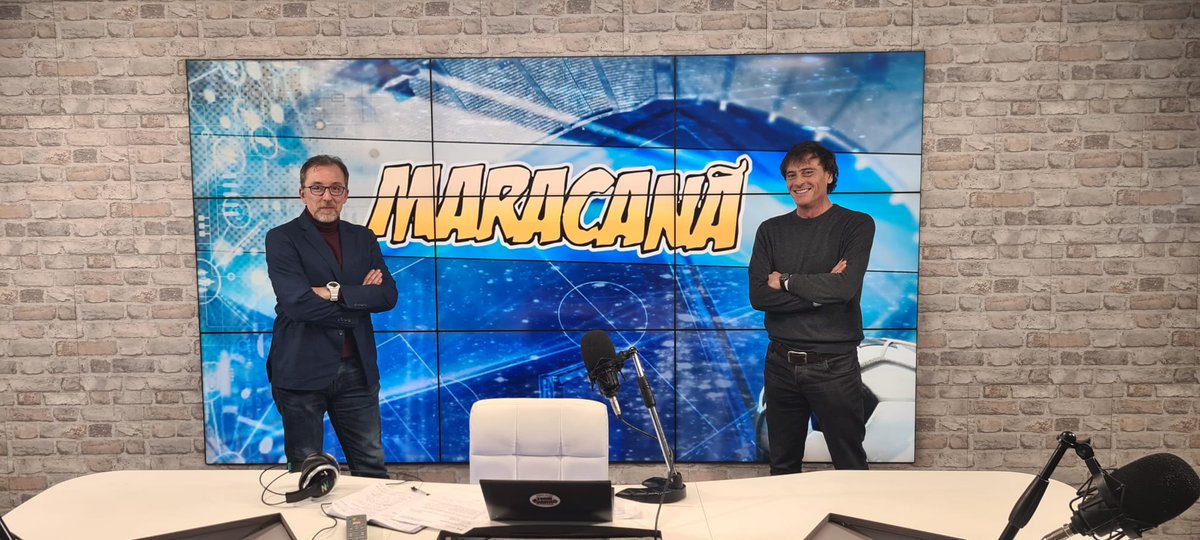 #18dicembre #Maracanà 🏟️

⚽️ <a href="/marcopiccari1/">Marco Piccari</a> &amp;  Stefano Impallomeni

⌚️ 13-17

📺 In diretta sul canale "Il 61" DTT e su tmwradio.com

📞 OSPITI
#Brambati
#Mussa
#Bazzani
#Recalcati
#Paganin
#Fattori