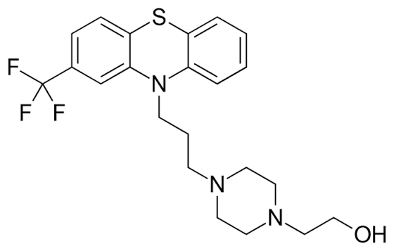 pharmahub_NG's tweet image. #Drug #Matters:
 #Fluphenazine

Uses:
🔹 Schizophrenia &amp;amp; Psychosis: Management of chronic schizophrenic patients, particularly effective for maintenance in patients with poor compliance (via depot injection).
🔹 Acute Mania: Adjunctive treatment.

Dose:
🔹 Oral (Hydrochloride):