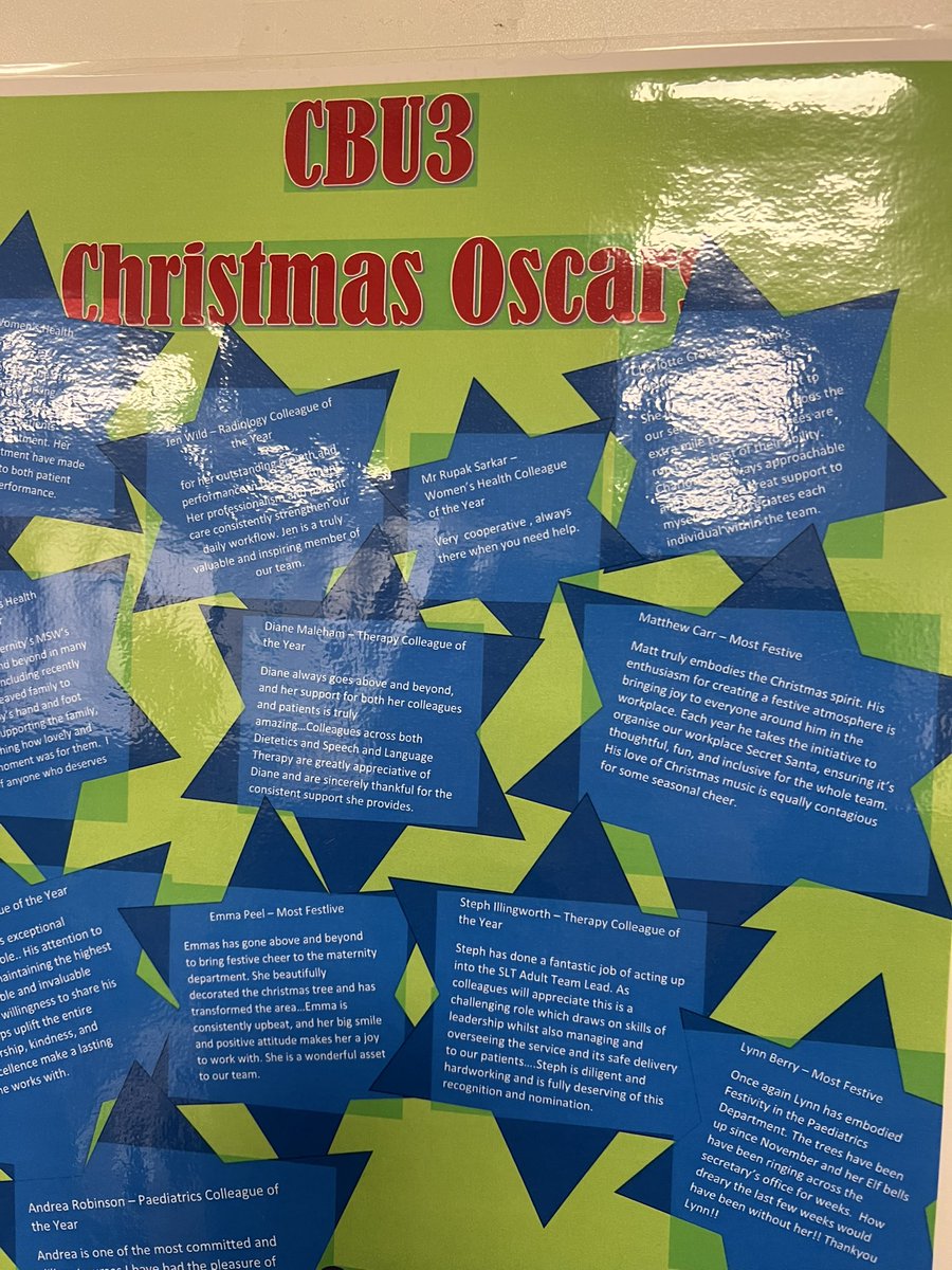 BHNFT_SLT's tweet photo. And the nominees are… ✨🎄
The SLT Team Christmas Oscars are officially underway. Red carpet energy, festive spirit, and very strong performances all round 🏆🍿 https://t.co/bKI6jtjwzZ