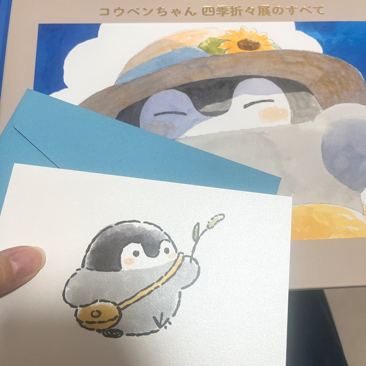 少し寝かせてしまったけど、「コウペンちゃん四季折々展のすべて」届い