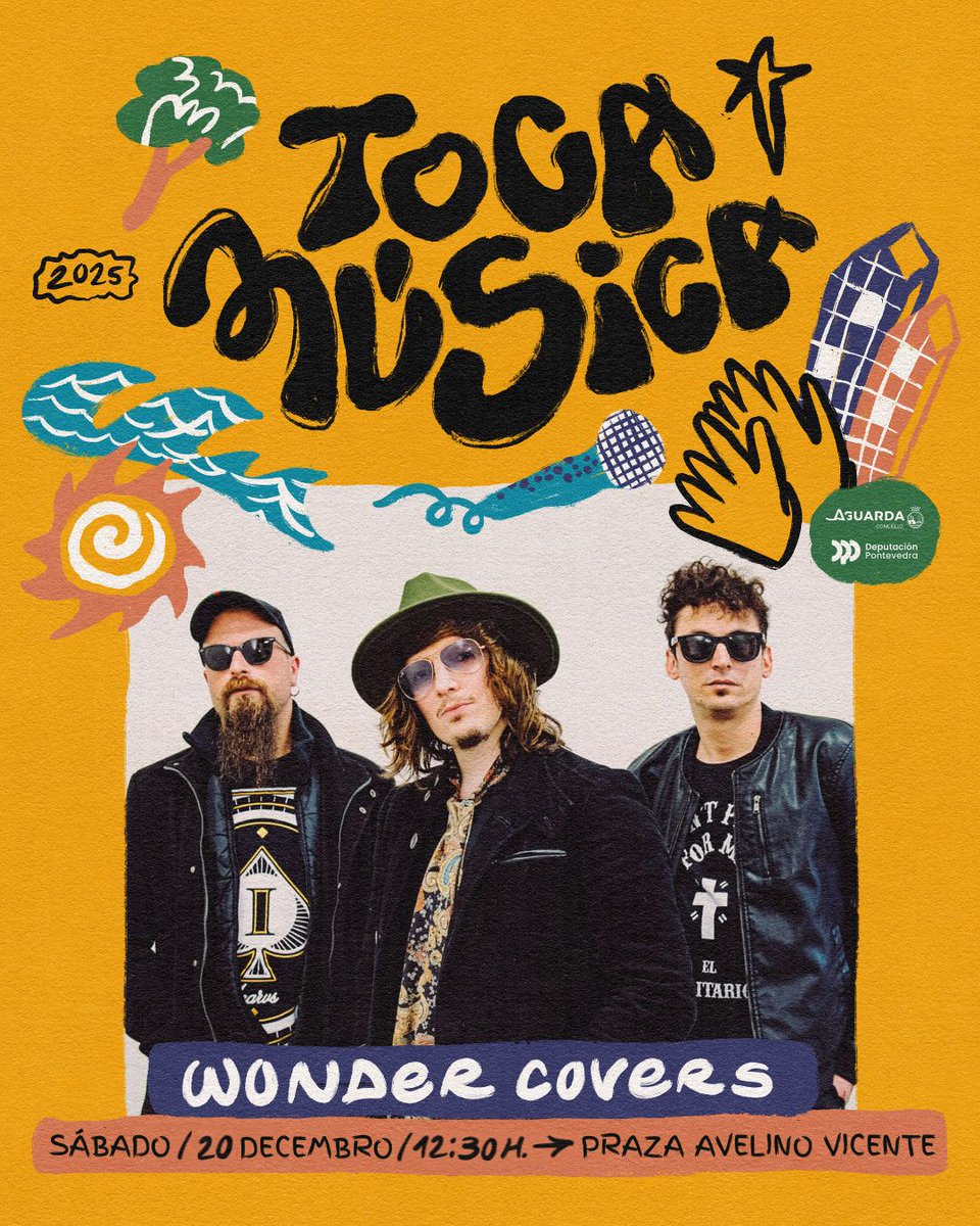 📍#HxHBaixoMiño 

📻105.1 FM🖥️ serbaixomino.com 

🎤 Comentamos el concierto de Wondercovers este sábado en A Guarda con <a href="/AdolfoFH/">AFH</a>, agenda del fin de semana y especial recomendaciones navideñas con la Librería Iris de Tui