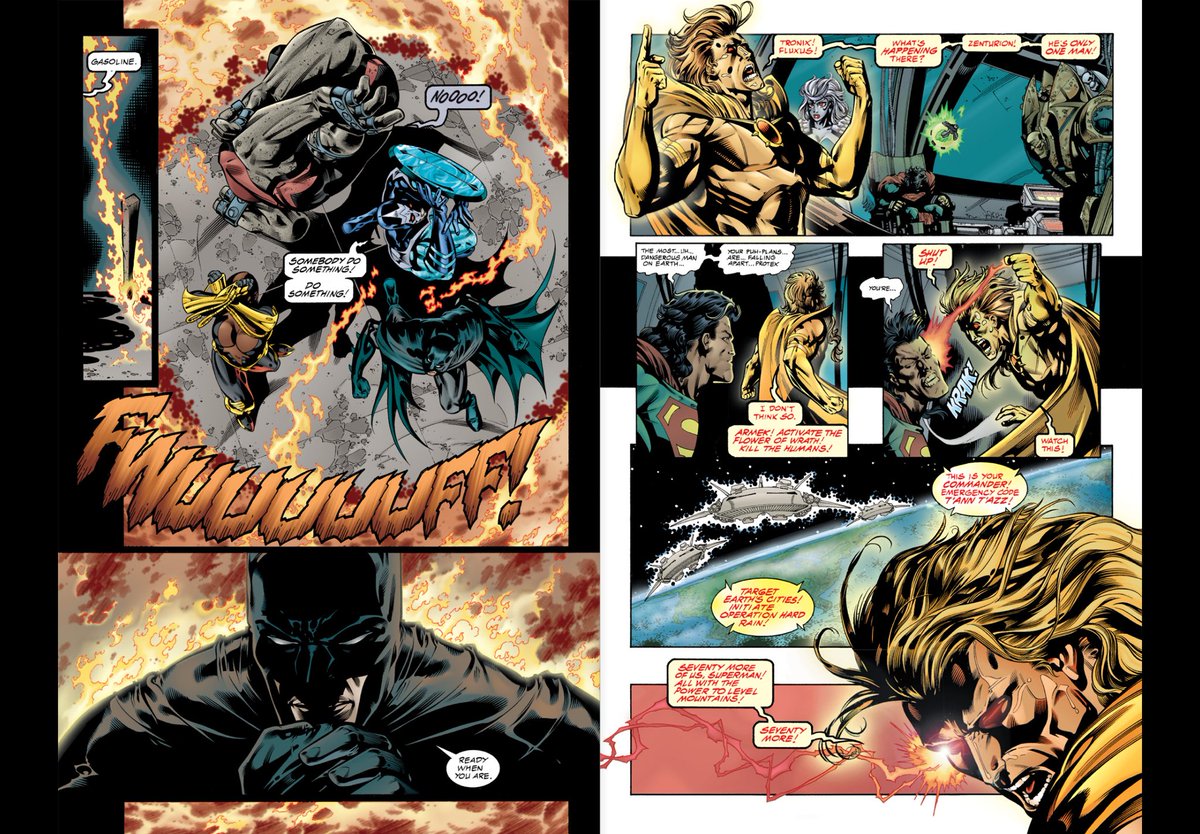 GunnerDobbins's tweet photo. You know: I think the whole Bat God thing can be and often is overplayed because Batman is DC's poster boy, but I gotta say: every now and then, it’s really really fun to see people realize how scary this guy is https://t.co/5qMvckdRCC