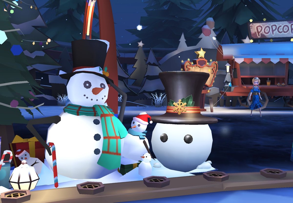 雪だるま作りが楽しすぎて無限に時間溶かしちょる.🌝