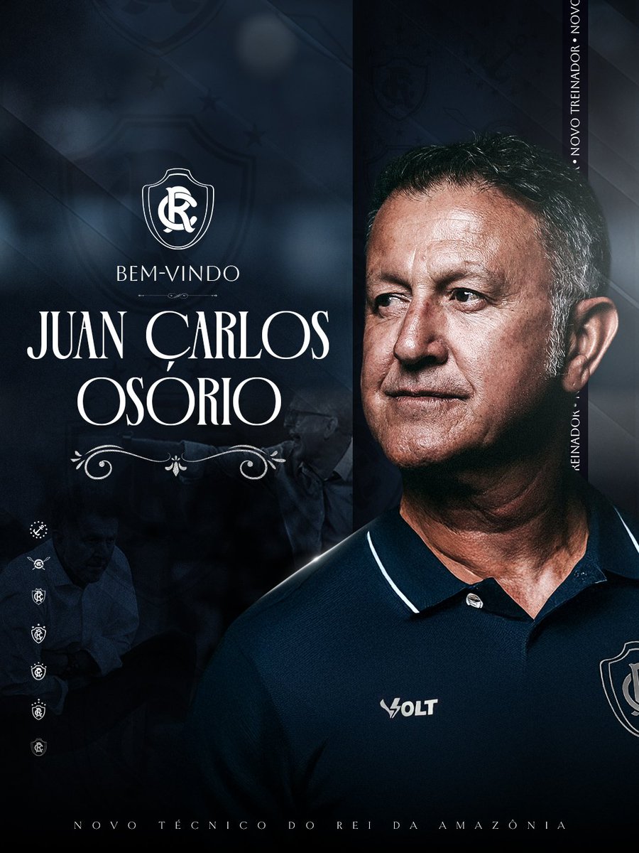 ClubeDoRemo's tweet image. O experiente, Juan Carlos Osório de 64 anos é o novo técnico do Clube do Remo! ⚽️🦁

No currículo, uma Copa do Mundo com a seleção mexicana em 2018. 🇲🇽 

Seu último Clube foi o Tijuana-MEX. No Brasil trabalhou pelo Athletico-PR e São Paulo.

Que seja uma trajetória vitoriosa.…