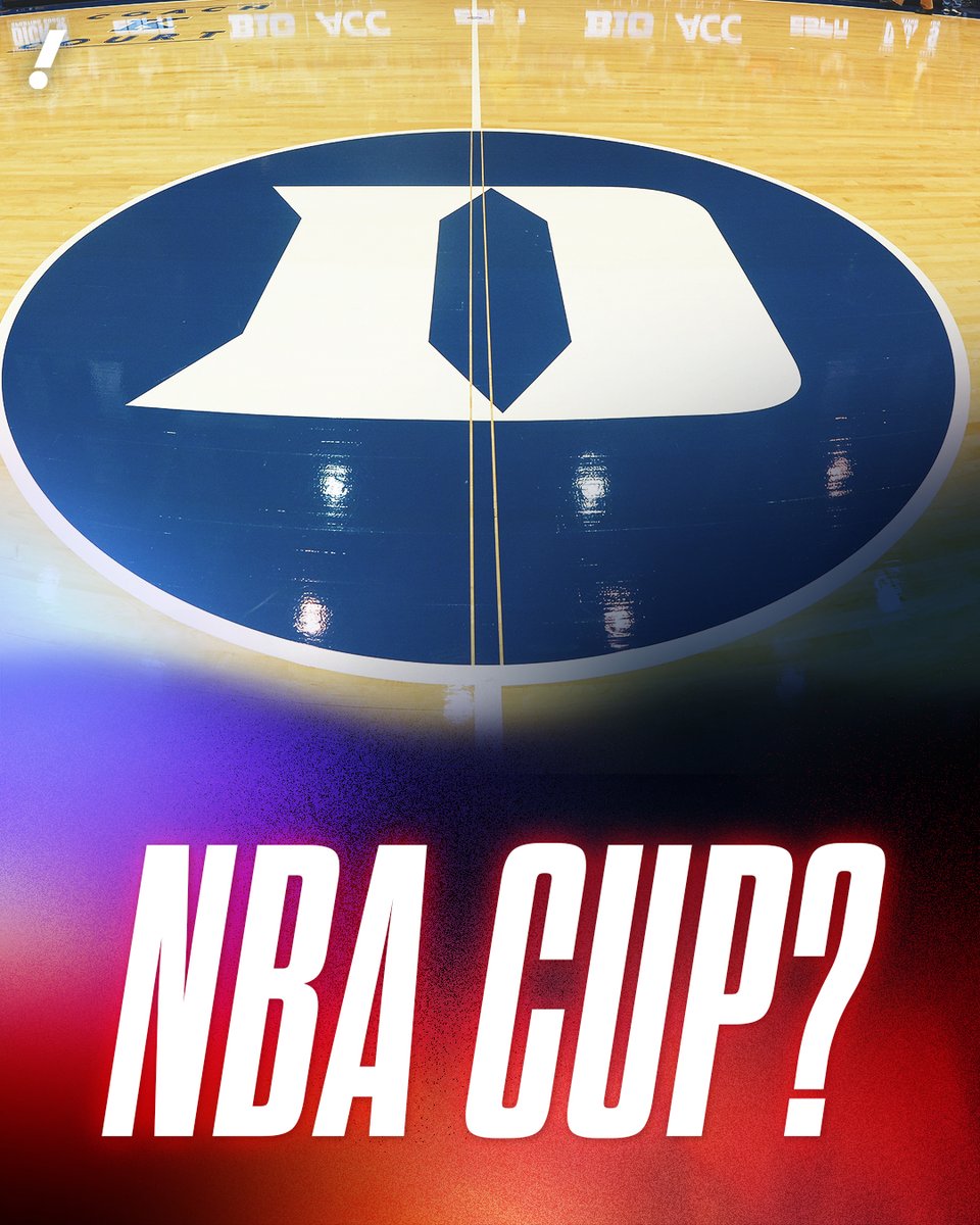 YahooSports's tweet image. The NBA is considering hosting the NBA Cup Championship game at a college program like Duke's Cameron Indoor Stadium, potentially as soon as 2026, per @ShamsCharania. 

The NBA Cup Semifinals and Championship game have been held in Las Vegas for the last three years.