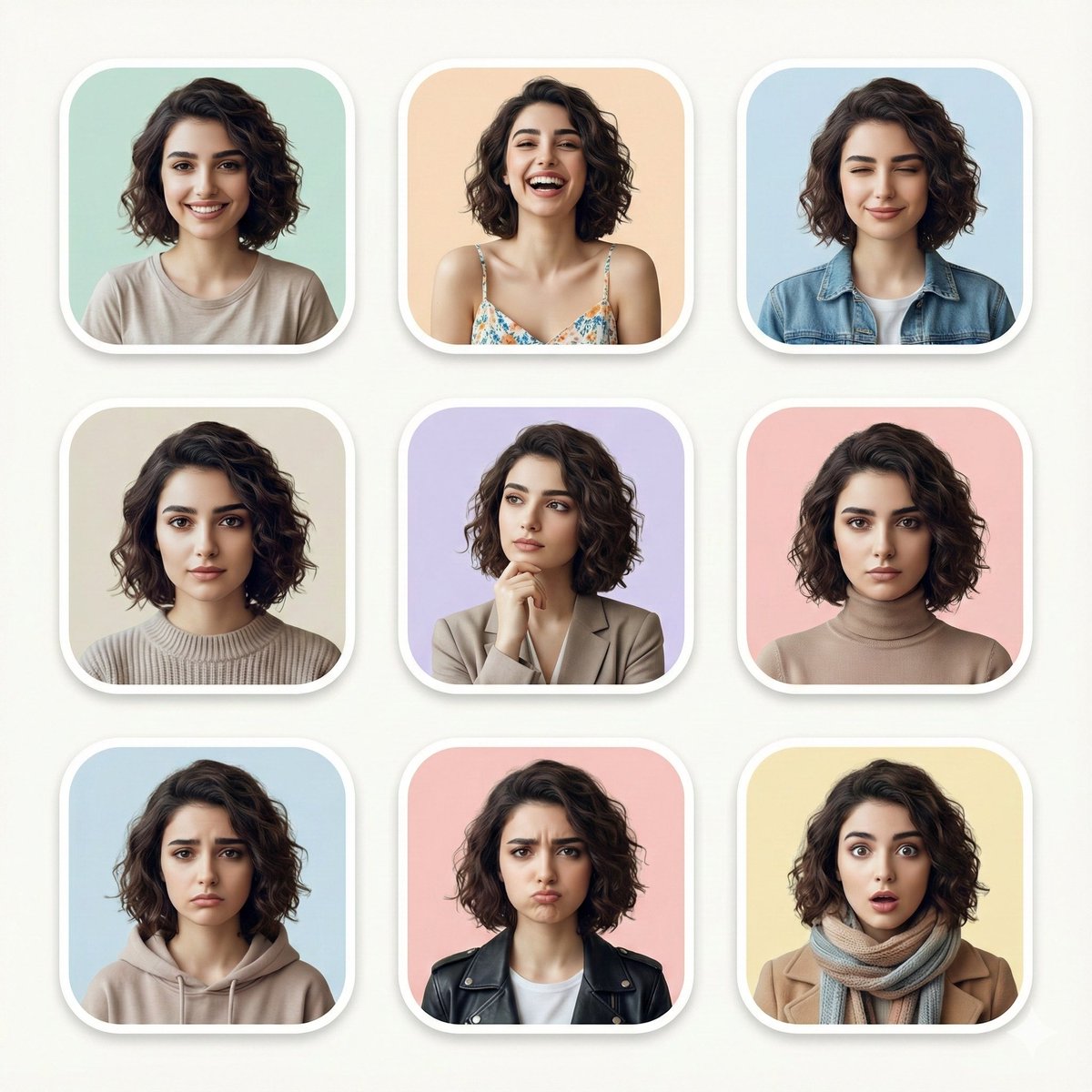 Expressions Unleashed: A Modern Portrait Journey