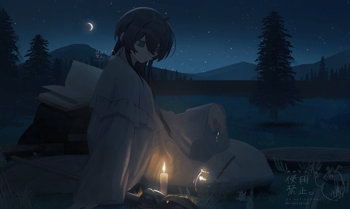 mizusoko04's tweet image. #今年一番伸びた絵ではないが個人的に気に入っている絵を貼る
空気の色の扱いが一気に上手くなった時間帯の描き分け練習の絵でした☀️