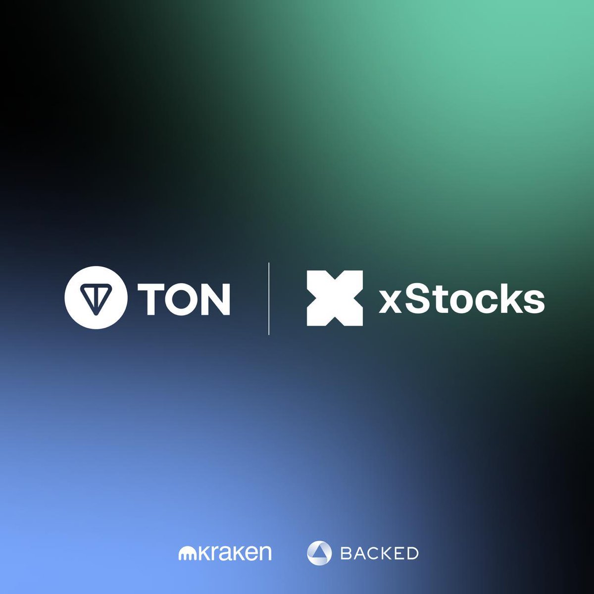 topdotco's tweet photo. xStocks are launching on TON, bringing tokenized U.S. equities onchain

Users can now access tokenized equities like TSLAx, SPYx, and NVDAx directly on @ton_blockchain.

The rollout extends self-custodied access to tokenized equities to DeFi builders and the ecosystem participants.

This material is not intended for the U.S. Persons or persons in the U.S. xStocks do not provide shareholder rights and may not be available in certain regions.