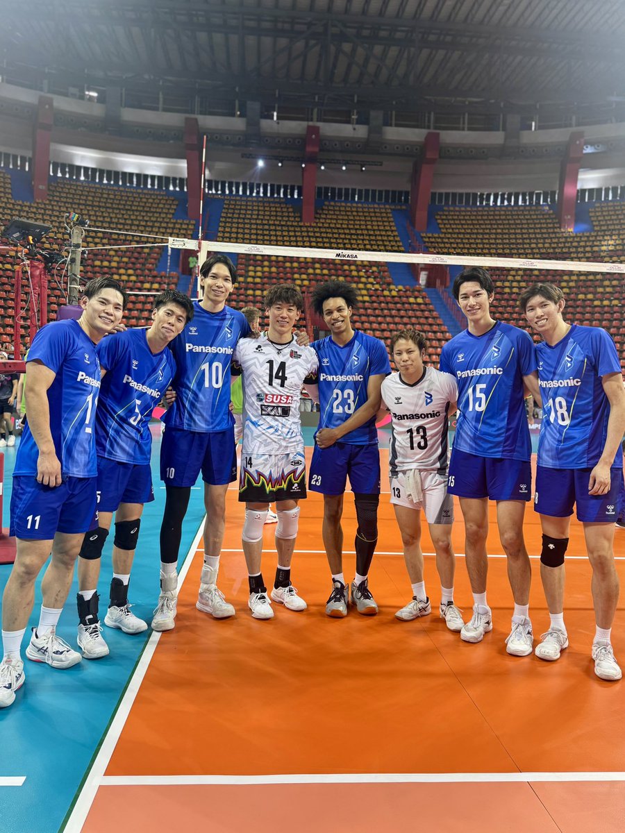 🔷ブルテオン情報🔷
#2025男子世界クラブ選手権大会 
🇯🇵🇮🇹✨✨
<a href="/SIRVolleyPG/">Sir Safety Perugia</a> 
#OsakaBluteonToTheWorld
#大阪ブルテオン
#OSAKABLUTEON