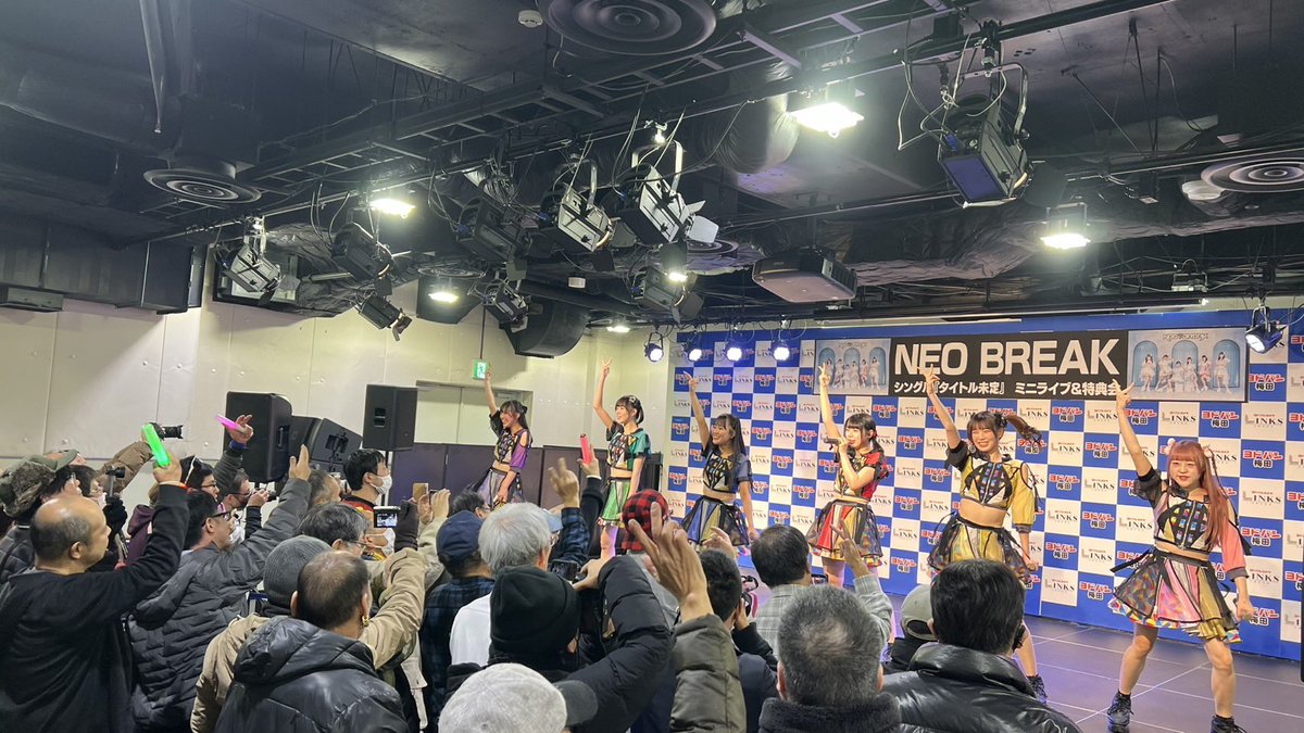 12/18(木) 「NEO BREAKシングル『タイトル未定』 ミニライブ＆特典会