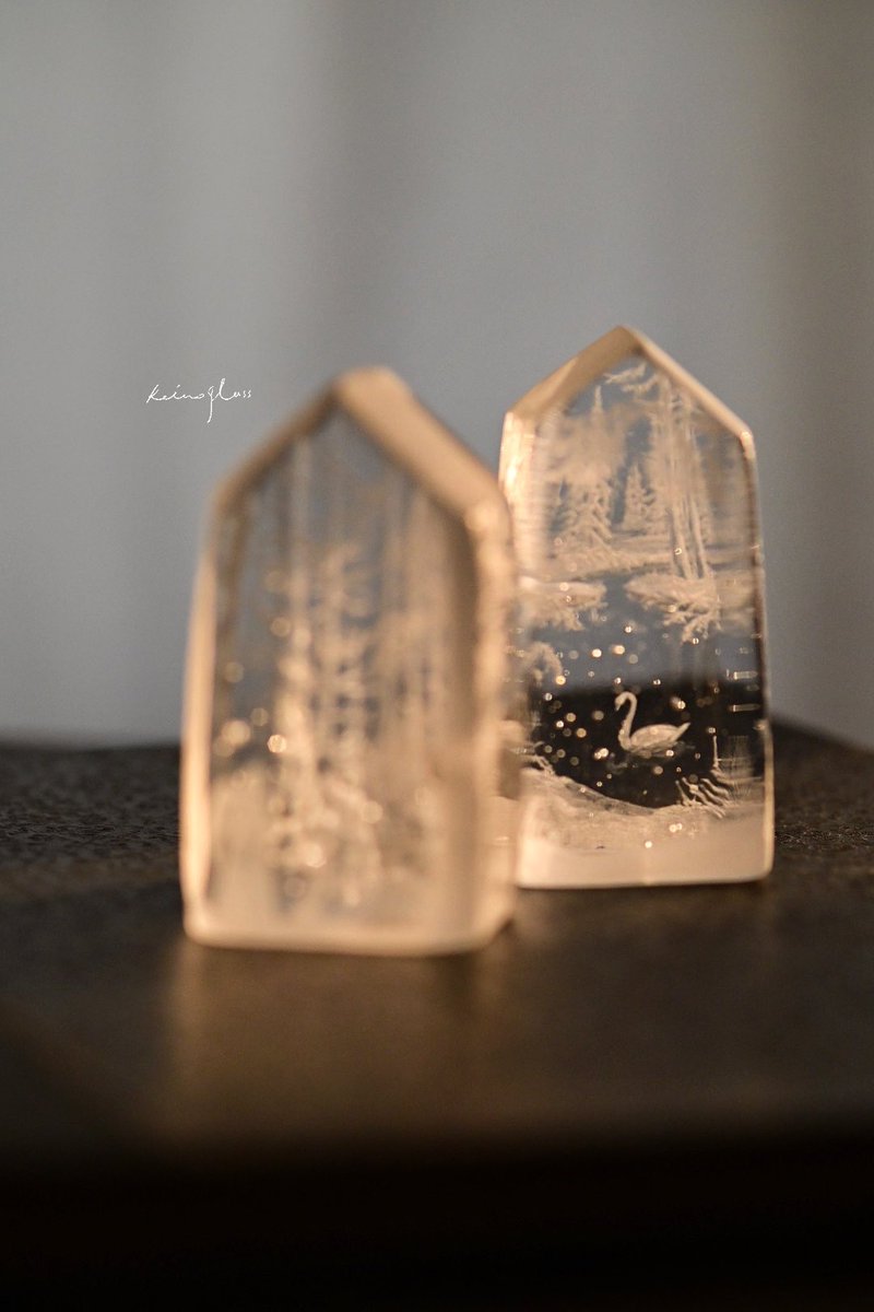 keino glass さんの教会のオブジェ　鹿 keino glass さんの教会のオブジェ 鹿 keino glass さんの教会の