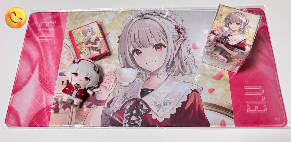 でっかいラバーマット〜比較用えるぱぺ添え〜 かわいいお顔がでっかく