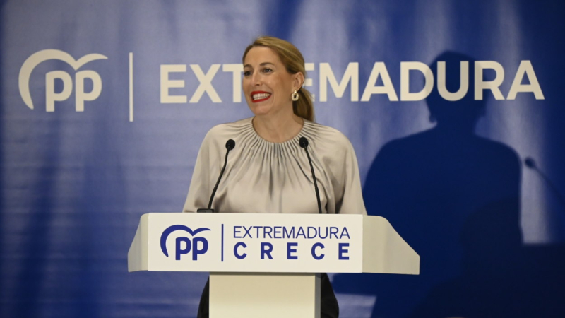 Mª Guardiola, da el perfil de candidata por el PP, colocó antiguos cargos del PP en la empresa pública de Extremadura, (GPEX), asignó a dedo contratos de la televisión pública al hermano de una concejala y presuntamente, viajó a Japón con su marido a gastos pagados.