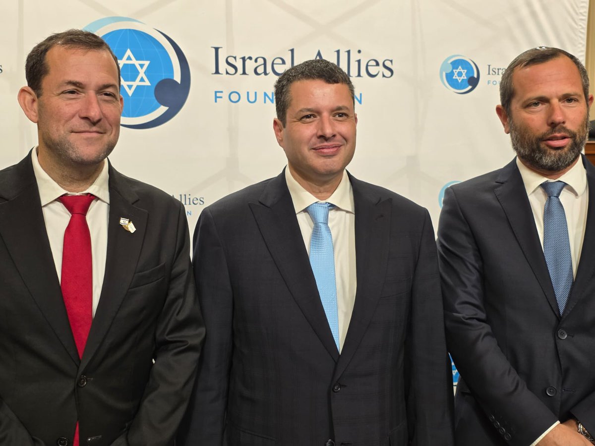 Great to have a Governor of Samaria, Yossi Dagan and Governor of Binyamin, Yisrael Ganz join us at the Congressional Luncheon in Washington D.C. representing Judea and Samaria. <a href="/IsraelAllies/">Israel Allies</a> <a href="/IAF_Europe/">Israel Allies Foundation Europe 🎗</a> <a href="/ReinsteinJosh/">Josh Reinstein</a>