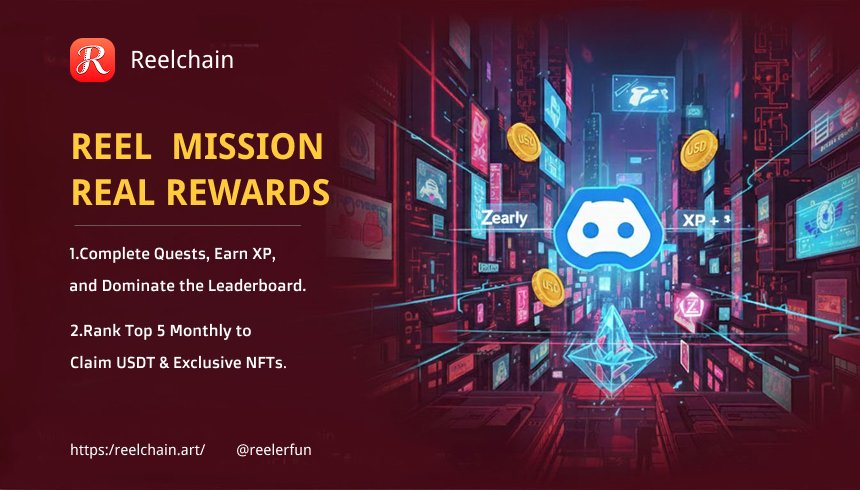 Stop scrolling for free. Start earning for real! 🎬💰

The ReelChain Discord  is officially LIVE! It’s time to turn your engagement into assets.

🏆 The Monthly Sprint: The Top 5 on our leaderboard snag exclusive NFTs or USDT airdrops! 
🔥 Weekly Gains: Top weekly contributors